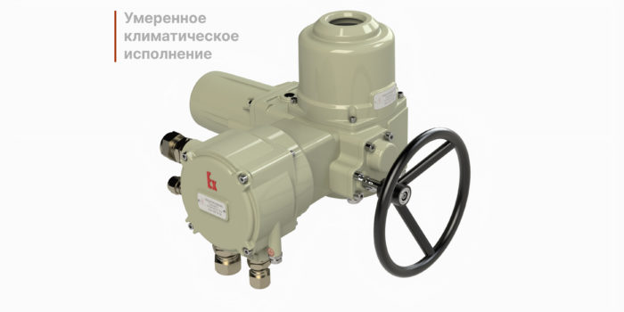 Электроприводы неполнооборотные взрывозащищенные
